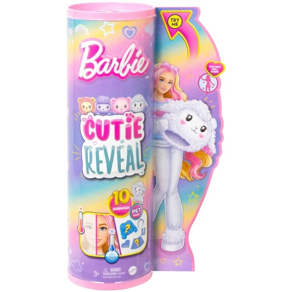 Mattel Barbie Cutie Reveal Cozy Cute Serie - Lämmchen, Puppe – Bild 6