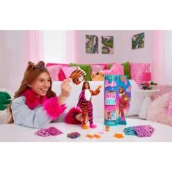 Mattel Barbie Cutie Reveal Dschungel Serie - Tiger, Puppe -Spielwarenladen Mattel Barbie Cutie Reveal Dschungel Serie Tiger Puppe@@100024218 7