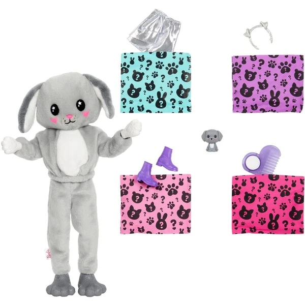 Mattel Barbie Cutie Reveal Puppe Mit Welpen-Plüschkostüm Und 10 Überraschungen – Bild 3