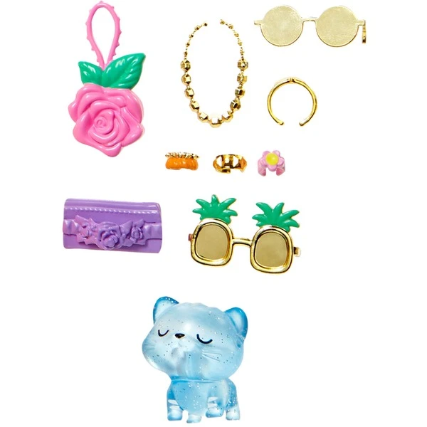 Mattel Barbie Extra Fancy Puppe Im Blauen Kleid Mit Blumenmuster – Bild 5