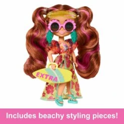 Mattel Barbie Extra Fly Mini-Puppe - Strandmode -Spielwarenladen Mattel Barbie Extra Fly Mini Puppe Strandmode@@100011072 1