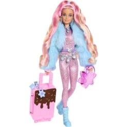 Mattel Barbie Extra Fly - Barbie-Puppe Mit Winterkleidung -Spielwarenladen Mattel Barbie Extra Fly Barbie Puppe mit Winterkleidung@@1919231 1
