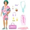 Mattel Barbie Extra Fly - Ken-Puppe Mit Strandmode -Spielwarenladen Mattel Barbie Extra Fly Ken Puppe mit Strandmode@@1919158