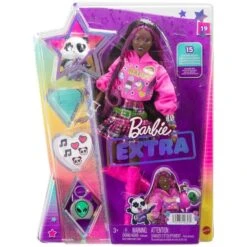 Mattel Barbie Extra Puppe 19 - Pinkfarbenes Haar/Pop Punk -Spielwarenladen Mattel Barbie Extra Puppe 19 pinkfarbenes Haar Pop Punk@@1888852 4