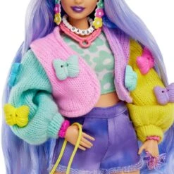 Mattel Barbie Extra Puppe 20 - Lavendelfarbenes Haar/Schmetterlings-Haarspange 11 Mattel Barbie Extra Puppe 20 - Lavendelfarbenes Haar/Schmetterlings-Haarspange -Spielwarenladen Mattel Barbie Extra Puppe 20 lavendelfarbenes Haar Schmetterlings Haarspange@@1888853 3