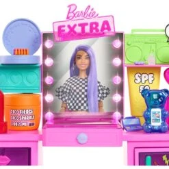 Mattel Barbie Extra Spielset Mit Puppe Und Stylingtisch -Spielwarenladen Mattel Barbie Extra Spielset mit Puppe und Stylingtisch@@1758017 3