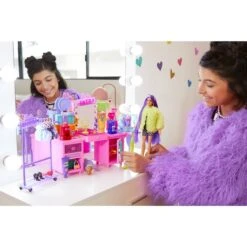 Mattel Barbie Extra Spielset Mit Puppe Und Stylingtisch -Spielwarenladen Mattel Barbie Extra Spielset mit Puppe und Stylingtisch@@1758017 7