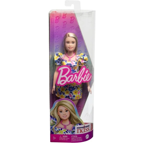 Mattel Barbie Fashionistas-Puppe Mit Down-Syndrom Im Blümchenkleid – Bild 5