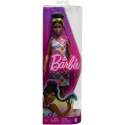 Mattel Barbie Fashionistas-Puppe Mit Dutt Und Gehäkeltem Kleid -Spielwarenladen Mattel Barbie Fashionistas Puppe mit Dutt und geh keltem Kleid@@1919155 6
