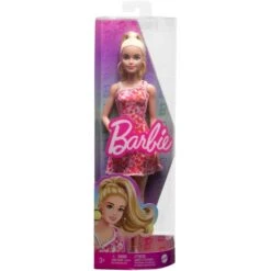 Mattel Barbie Fashionistas-Puppe Mit Blondem Pferdeschwanz Und Blumenkleid -Spielwarenladen Mattel Barbie Fashionistas Puppe mit blondem Pferdeschwanz und Blumenkleid@@1919146 3