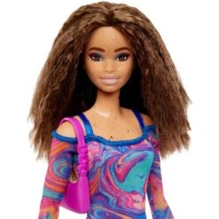 Mattel Barbie Fashionistas-Puppe Mit Gekrepptem Haar Und Sommersprossen -Spielwarenladen Mattel Barbie Fashionistas Puppe mit gekrepptem Haar und Sommersprossen@@1919147 2