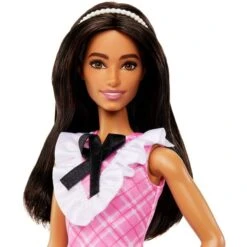 Mattel Barbie Fashionistas-Puppe Mit Schwarzem Haar Und Karokleid 11 Mattel Barbie Fashionistas-Puppe Mit Schwarzem Haar Und Karokleid -Spielwarenladen Mattel Barbie Fashionistas Puppe mit schwarzem Haar und Karokleid@@1919148 3
