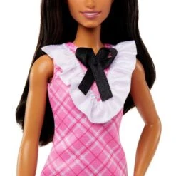 Mattel Barbie Fashionistas-Puppe Mit Schwarzem Haar Und Karokleid 12 Mattel Barbie Fashionistas-Puppe Mit Schwarzem Haar Und Karokleid -Spielwarenladen Mattel Barbie Fashionistas Puppe mit schwarzem Haar und Karokleid@@1919148 4