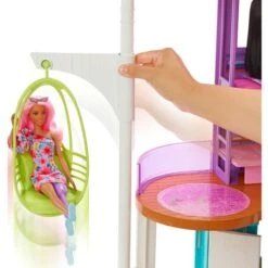 Mattel Barbie Malibu Haus, Spielgebäude -Spielwarenladen Mattel Barbie Malibu Haus Spielgeb ude@@1846659 11
