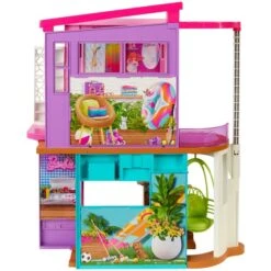Mattel Barbie Malibu Haus, Spielgebäude -Spielwarenladen Mattel Barbie Malibu Haus Spielgeb ude@@1846659 2