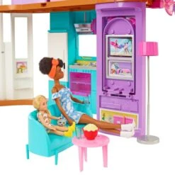 Mattel Barbie Malibu Haus, Spielgebäude -Spielwarenladen Mattel Barbie Malibu Haus Spielgeb ude@@1846659 6
