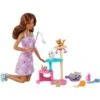 Mattel Barbie-Puppe Und Kätzchen Kratzbaum Spielset -Spielwarenladen Mattel Barbie Puppe und K tzchen Kratzbaum Spielset@@1846670