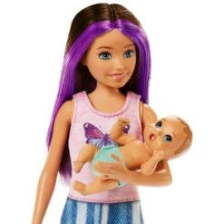 Mattel Barbie Skipper Babysitters Inc. Sleepy Baby Skipper, Puppe -Spielwarenladen Mattel Barbie Skipper Babysitters Inc Sleepy Baby Skipper Puppe@@1888850 1