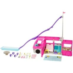 Mattel Barbie Super Abenteuer-Camper Mit Zubehör, Spielfahrzeug -Spielwarenladen Mattel Barbie Super Abenteuer Camper mit Zubeh r Spielfahrzeug@@1846665 1