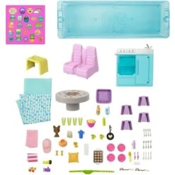 Mattel Barbie Super Abenteuer-Camper Mit Zubehör, Spielfahrzeug -Spielwarenladen Mattel Barbie Super Abenteuer Camper mit Zubeh r Spielfahrzeug@@1846665 10