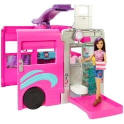 Mattel Barbie Super Abenteuer-Camper Mit Zubehör, Spielfahrzeug -Spielwarenladen Mattel Barbie Super Abenteuer Camper mit Zubeh r Spielfahrzeug@@1846665 4