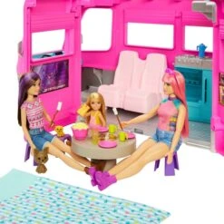 Mattel Barbie Super Abenteuer-Camper Mit Zubehör, Spielfahrzeug -Spielwarenladen Mattel Barbie Super Abenteuer Camper mit Zubeh r Spielfahrzeug@@1846665 6