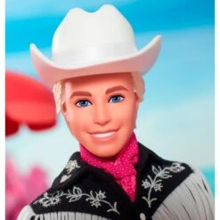 Mattel Barbie The Movie - Ken-Sammelpuppe Mit Schwarzem Cowboy-Outfit -Spielwarenladen Mattel Barbie The Movie Ken Sammelpuppe mit schwarzem Cowboy Outfit@@1919789 4
