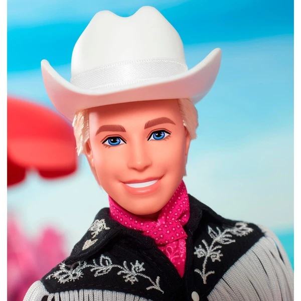 Mattel Barbie The Movie - Ken-Sammelpuppe Mit Schwarzem Cowboy-Outfit – Bild 5