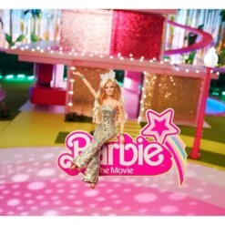 Mattel Barbie The Movie - Margot Robbie Als Barbie: Puppe Im Goldenem Disco-Jumpsuit 15 Mattel Barbie The Movie - Margot Robbie Als Barbie: Puppe Im Goldenem Disco-Jumpsuit -Spielwarenladen Mattel Barbie The Movie Margot Robbie als Barbie Puppe im goldenem Disco Jumpsuit@@1918853 6