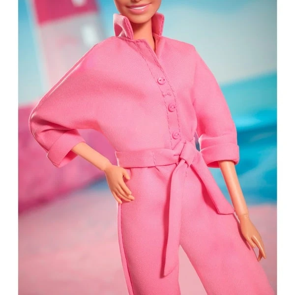Mattel Barbie The Movie - Margot Robbie Als Barbie: Puppe Im Rosa Jumpsuit – Bild 6