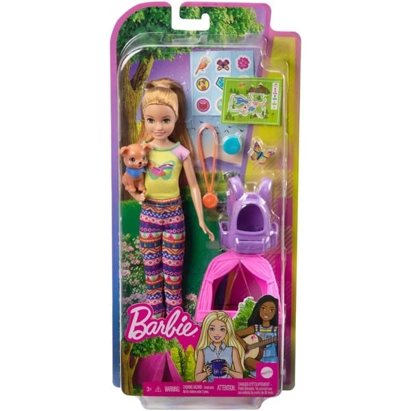 Mattel Barbie “It Takes Two! Camping” Spielset Mit Stacie Puppe Und Hündchen – Bild 7