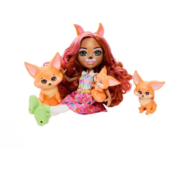 Mattel Enchantimals Filigree Fuchs Familie, Puppe 4 Mattel Enchantimals Filigree Fuchs Familie, Puppe – Bild 2