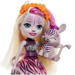 Mattel Enchantimals Zadie Zebra Puppe -Spielwarenladen Mattel Enchantimals Zadie Zebra Puppe@@1713359 2