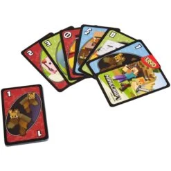 Mattel Games UNO Minecraft, Kartenspiel -Spielwarenladen Mattel Games UNO Minecraft Kartenspiel@@1888500 6