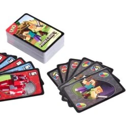 Mattel Games UNO Minecraft, Kartenspiel -Spielwarenladen Mattel Games UNO Minecraft Kartenspiel@@1888500 8