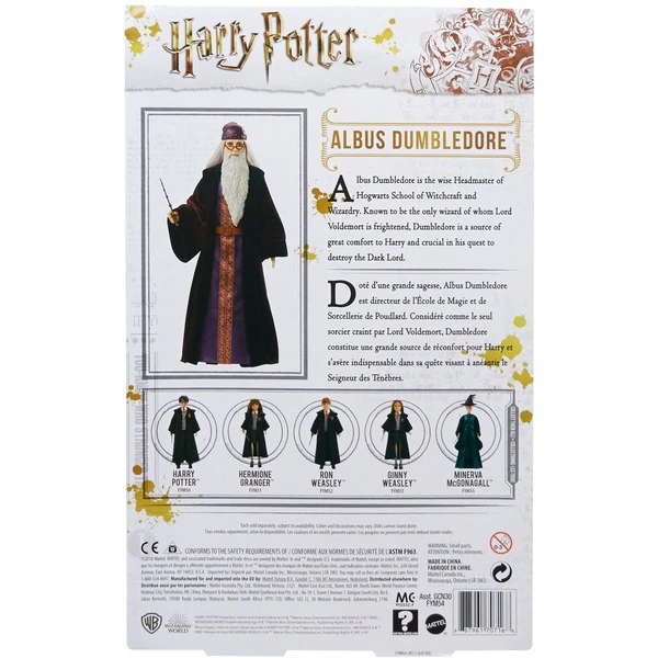 Mattel Harry Potter Die Kammer Des Schreckens Professor Dumbledore Puppe – Bild 6