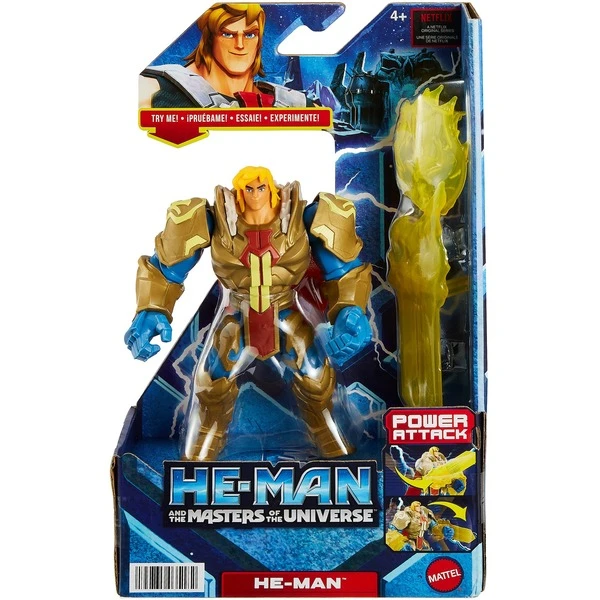 Mattel He-Man And The Masters Of The Universe Deluxe Figur He-Man, Spielfigur 8 Mattel He-Man And The Masters Of The Universe Deluxe Figur He-Man, Spielfigur – Bild 6
