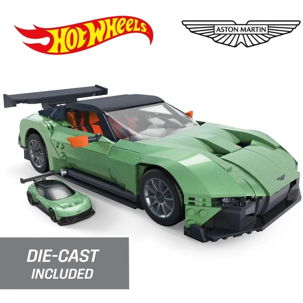 Mattel MEGA Hot Wheels Collector Aston Martin Vulcan, Konstruktionsspielzeug – Bild 2