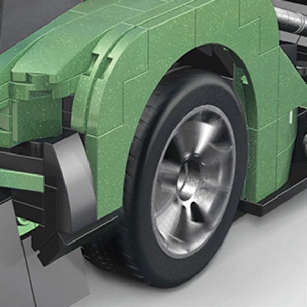 Mattel MEGA Hot Wheels Collector Aston Martin Vulcan, Konstruktionsspielzeug – Bild 5