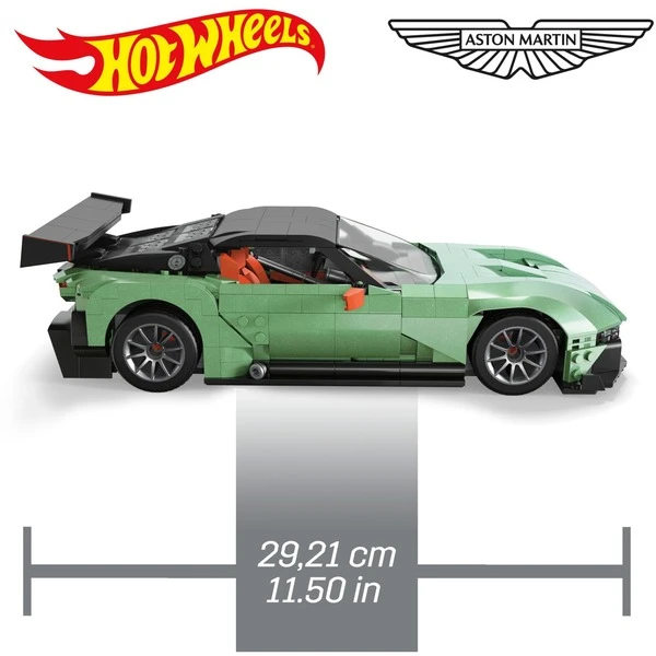 Mattel MEGA Hot Wheels Collector Aston Martin Vulcan, Konstruktionsspielzeug – Bild 9