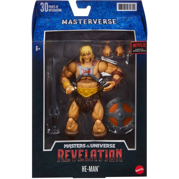 Mattel Masters Of The Universe Masterverse He-Man 18cm Große Actionfigur Für Alle MOTU Sammler, Spielfigur 10 Mattel Masters Of The Universe Masterverse He-Man 18cm Große Actionfigur Für Alle MOTU Sammler, Spielfigur – Bild 8