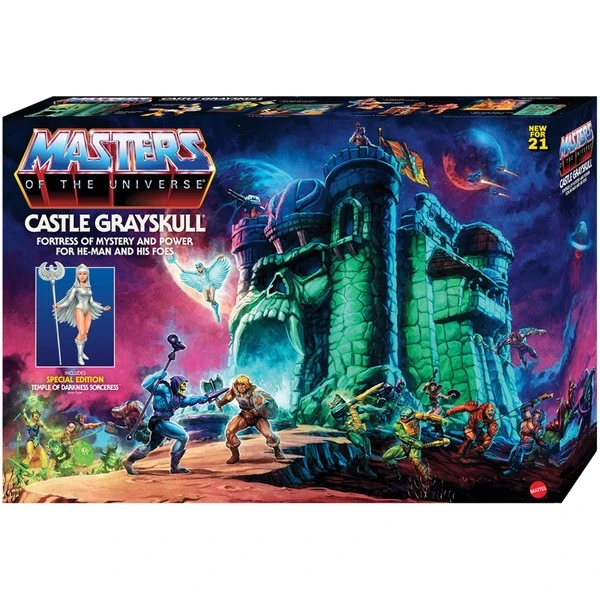 Mattel Masters Of The Universe Origins Castle Grayskull Spielset, Spielgebäude