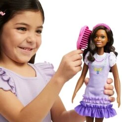 Mattel My First Barbie Brooklyn Mit Pudel (schwarze Haare), Puppe -Spielwarenladen Mattel My First Barbie Brooklyn mit Pudel schwarze Haare Puppe@@1888857 5