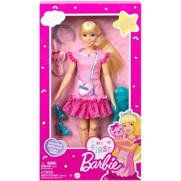 Mattel My First Barbie Malibu Mit Kätzchen (blonde Haare), Puppe – Bild 9