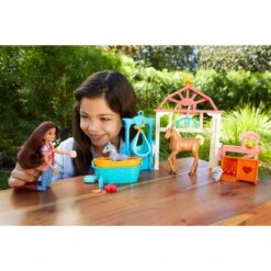 Mattel Spirit Luckys Tierbaby-Pflegestation Mit Pony & Fohlen, Puppe -Spielwarenladen Mattel Spirit Luckys Tierbaby Pflegestation mit Pony Fohlen Puppe@@1807754 8