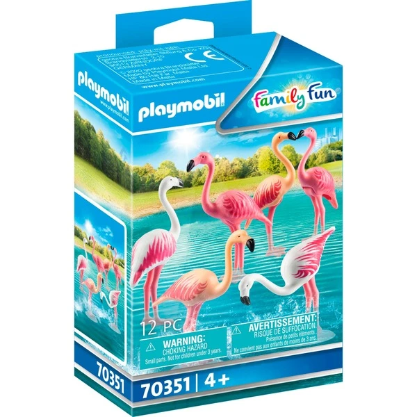 PLAYMOBIL 10119 Family Fun Set Alpaka Mit Baby Und Flamingos, Konstruktionsspielzeug – Bild 3