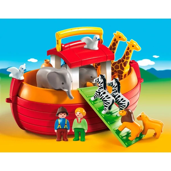PLAYMOBIL 6765 1.2.3 Meine Mitnehm-Arche Noah, Konstruktionsspielzeug – Bild 3