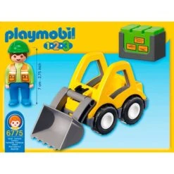 PLAYMOBIL 6775 1.2.3 Radlader, Konstruktionsspielzeug -Spielwarenladen PLAYMOBIL 6775 1 2 3 Radlader Konstruktionsspielzeug@@1sspke07 1