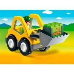 PLAYMOBIL 6775 1.2.3 Radlader, Konstruktionsspielzeug -Spielwarenladen PLAYMOBIL 6775 1 2 3 Radlader Konstruktionsspielzeug@@1sspke07 2