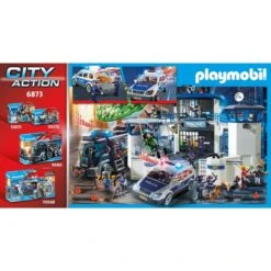 PLAYMOBIL 6873 City Action Polizei-Einsatzwagen, Konstruktionsspielzeug -Spielwarenladen PLAYMOBIL 6873 City Action Polizei Einsatzwagen Konstruktionsspielzeug@@1249175 11